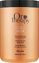 Haarmaske - Fanola Oro Therapy Gold 24K Mask All Hair Types — Bild N2
