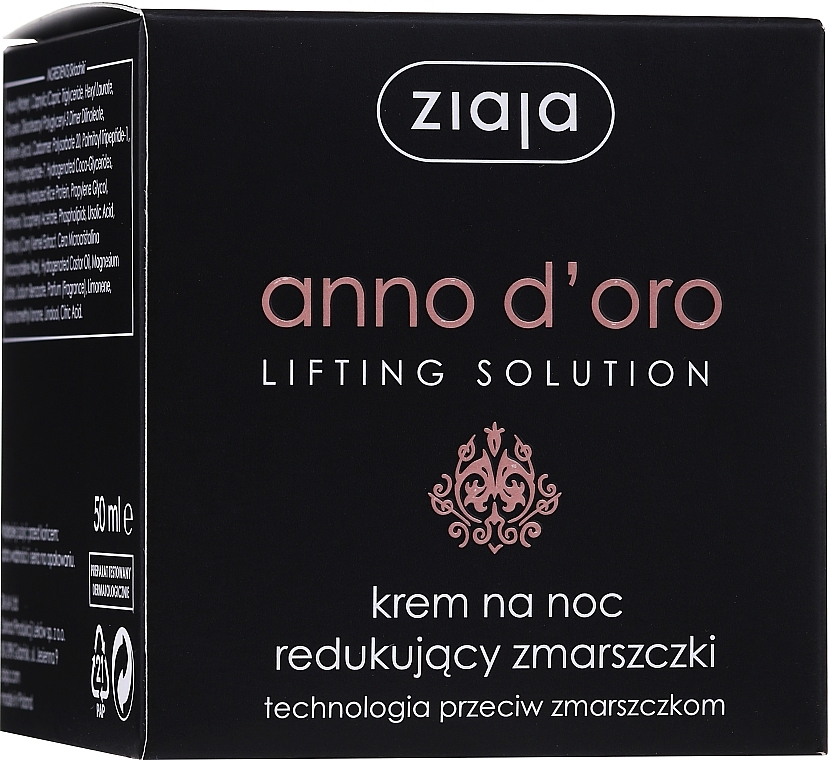 Lifting Nachtcreme - Ziaja Night Cream — Bild N2