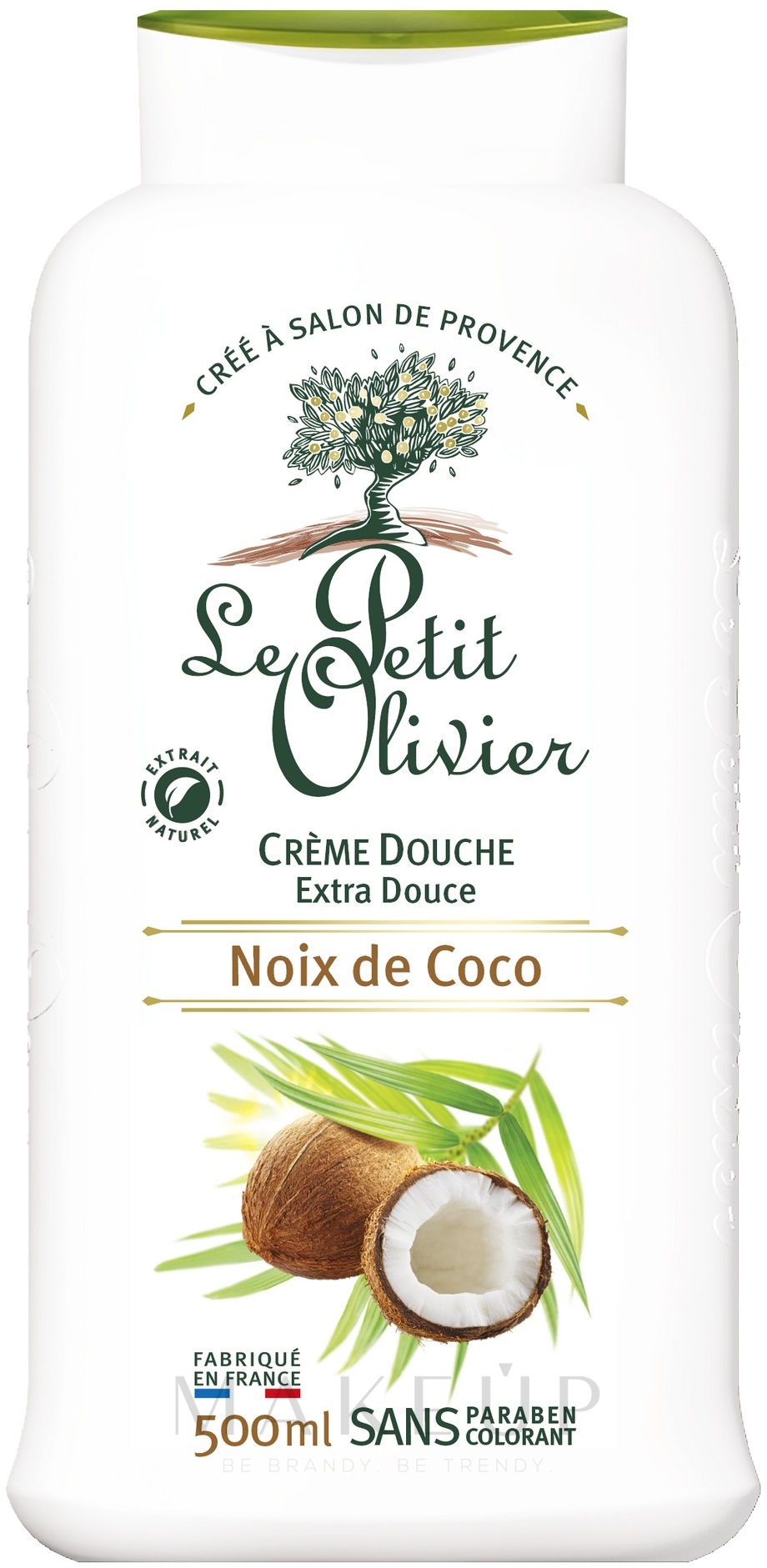 Duschcreme mit Kokosnuss - Le Petit Olivier Coconut — Bild 500 ml