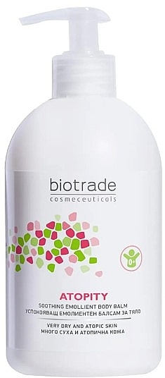 Körperbalsam für sehr trockene, empfindliche und atopische Haut - Biotrade Atopity Soothing Emollient Body Balm — Bild N1