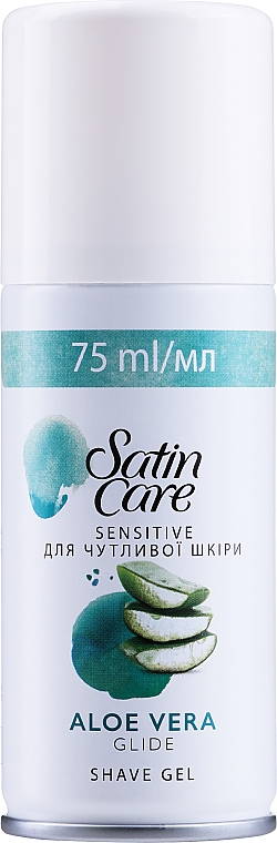 Rasiergel mit Aloe vera für empfindliche Haut - Gillette Satin Care Sensitive Skin Shave Gel for Woman