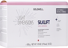 Düfte, Parfümerie und Kosmetik Ammoniakfreier Hochleistungsaufheller für das Haar - Goldwell Light Dimensions SilkLift Zero Ammonia