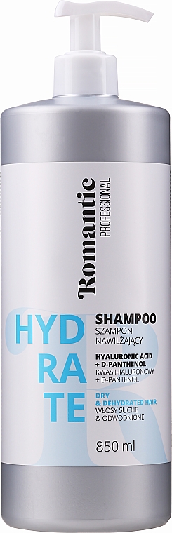 Revitalisierendes Shampoo für stark strukturgeschädigtes und brüchiges Haar - Romantic Professional Hydrate Shampoo