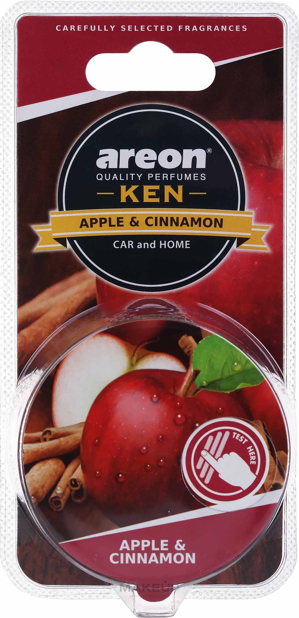 Lufterfrischer Apfel und Zimt - Areon Ken Apple & Cinnamon — Bild 30 g