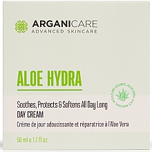 Tagescreme für das Gesicht - Arganicare Aloe Hydra Day Cream — Bild N1