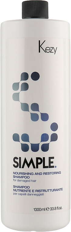 Pflegendes Shampoo für geschädigtes Haar - Kezy Simple Nourishing and Restoring Shampoo — Bild N1