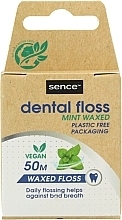 Düfte, Parfümerie und Kosmetik Zahnseide mit Menthol 50 m - Sence Fresh Flosdraad Fresh Mint