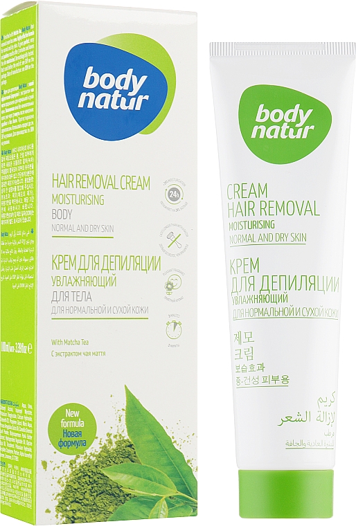 Enthaarungscreme für den Körper für normale bis trockene Haut - Body Natur Hair Removal Cream Normal-Dry Skin — Bild N1