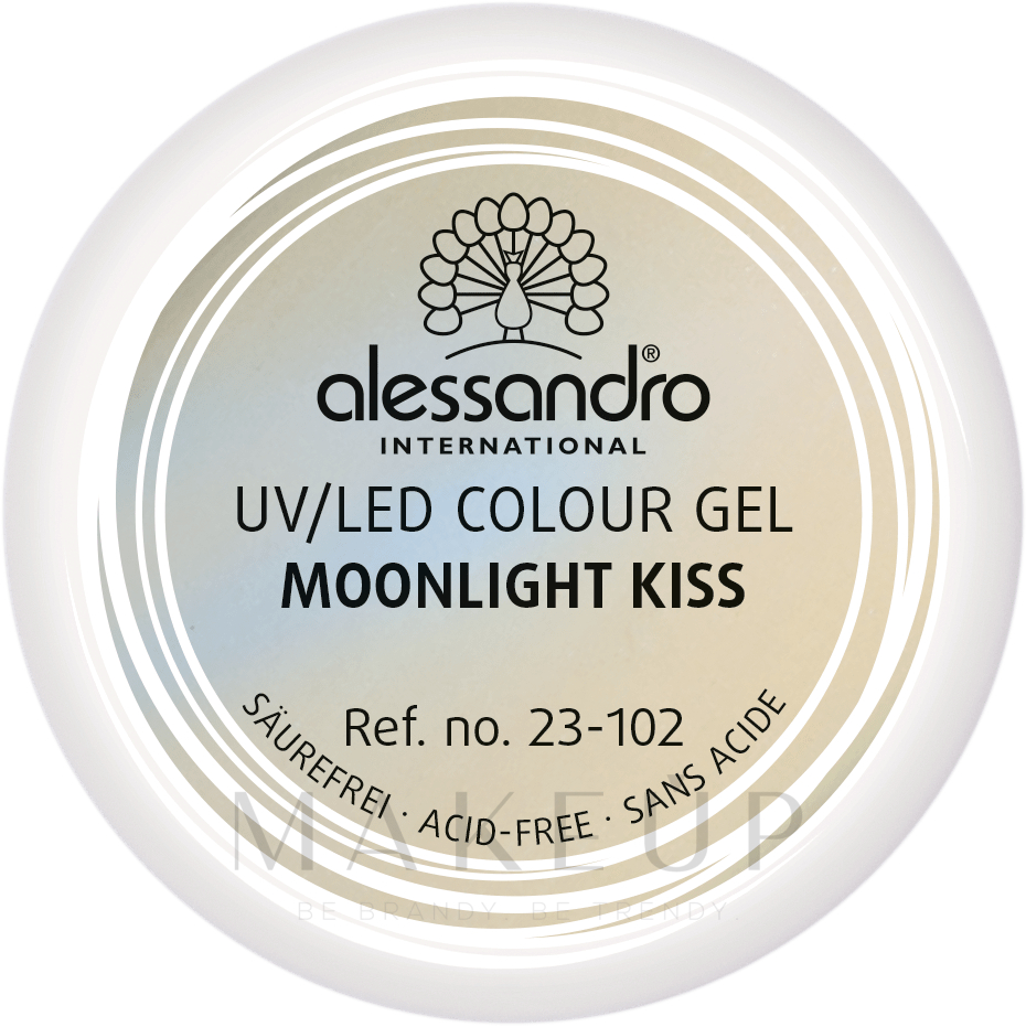UV/LED Aufbaugel - Alessandro International Colour Gel — Bild 102 - Moonlight Kiss