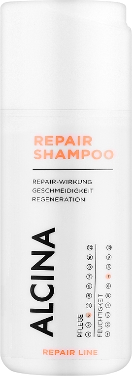 Revitalisierendes Shampoo für geschädigtes und trockenes Haar - Alcina Repair Shampoo — Bild N1