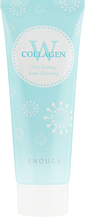 Reinigungsschaum mit Meereskollagen - Enough W Collagen Pure Shining Foam Cleansing — Bild N2