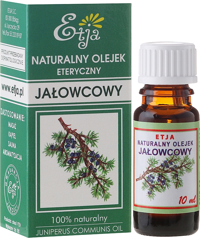 100% Natürliches ätherisches Wacholderöl - Etja Juniperus Communis Oil