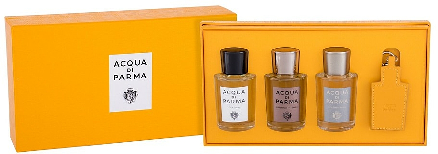 Acqua Di Parma Le Colonie Set For Men - Duftset (Eau de Cologne 3x20ml + Schlüsselanhänger) — Bild N4