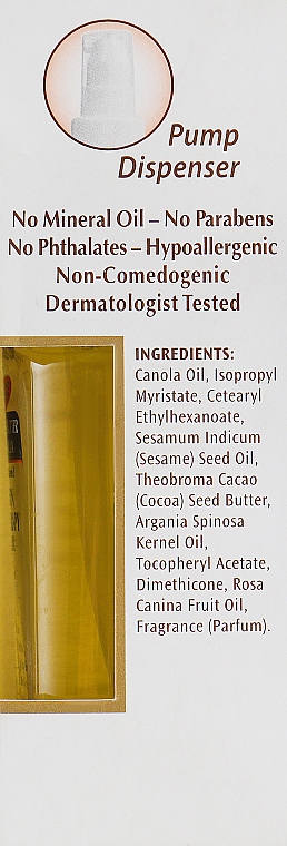 Feuchtigkeitsspendendes und pflegendes Gesichts-und Körperöl mit Arganöl und Vitamin E - Palmer's Cocoa Butter Skin Therapy Oil With Vitamin E — Bild N3