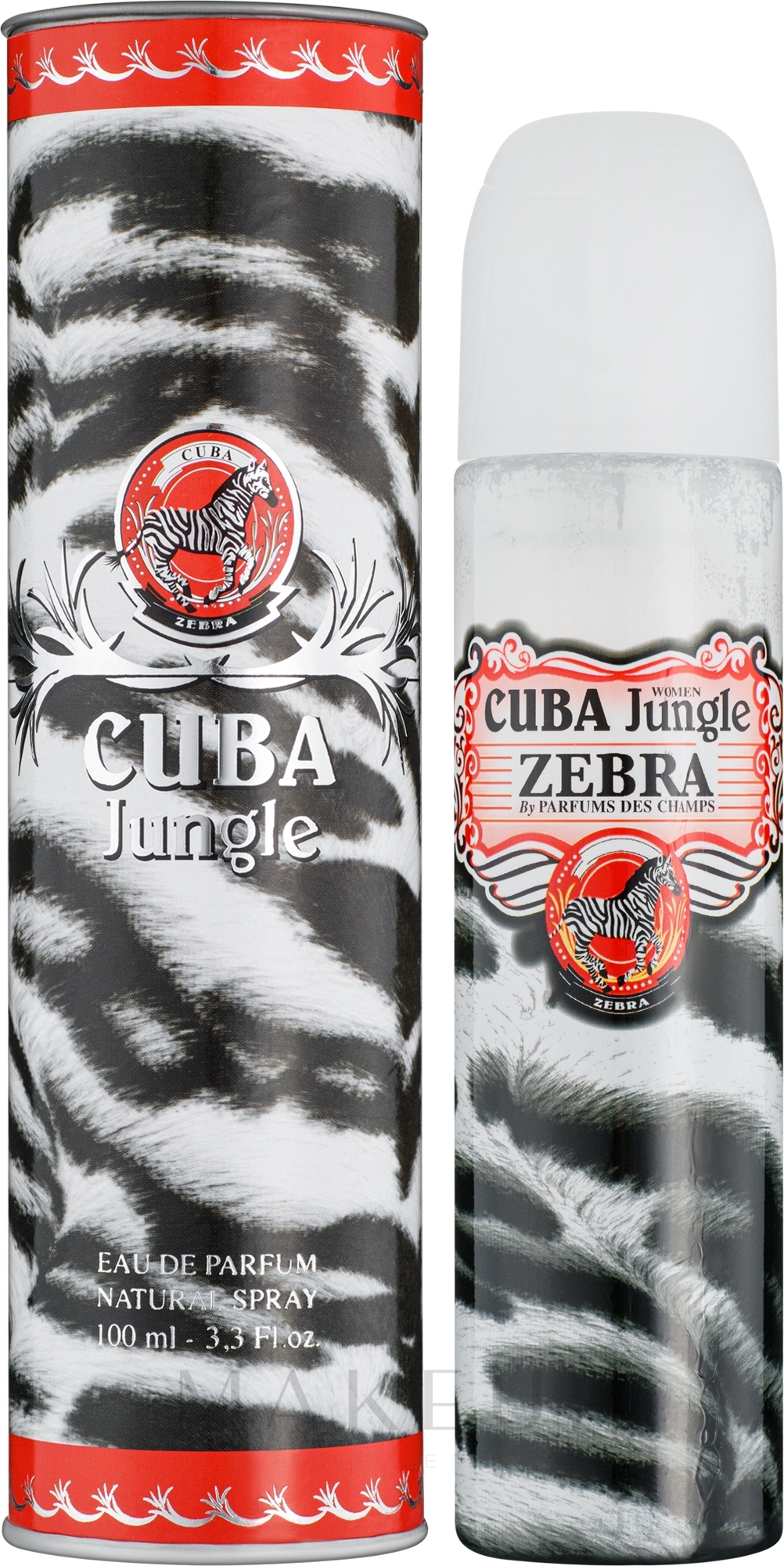 Cuba Jungle Zebra - Eau de Parfum — Foto 100 ml