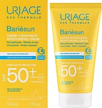 Parfümfreie Feuchtigkeitscreme mit Sonnenschutz - Uriage Bariesun Moisturuzing Cream Unscented SPF50+  — Bild N1