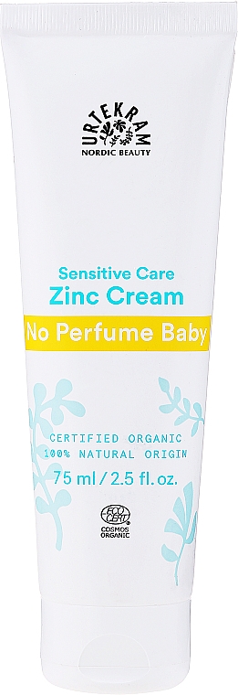 Parfümfreie Bio Zinkcreme für Babys - Urtekram No Perfume Baby Zinc Cream Bio — Bild N1