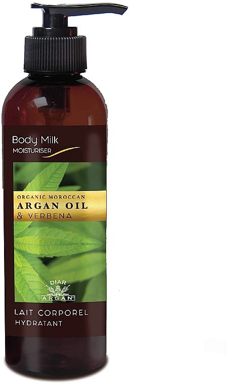 Feuchtigkeitsspendende Körpermilch Arganöl und Eisenkraut - Diar Argan Moisturiser Body Milk With Argan Oil & Verbena — Bild N1