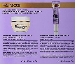 Gesichtspflegeset - Perfecta Bio Retinol (Augencreme 15ml + Gesichtscreme 50ml) — Bild N3