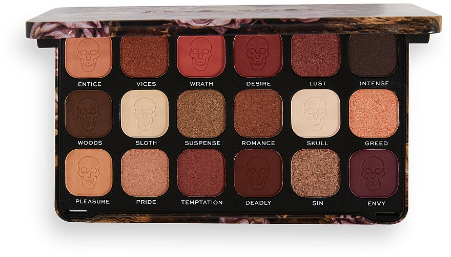 Lidschattenpalette - Makeup Revolution Forever Flawless Deadly Desire Eyeshadow Palette — Bild N1