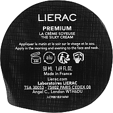 Düfte, Parfümerie und Kosmetik Anti-Aging-Gesichtscreme - Lierac Premium The Silky Cream (Refill) 