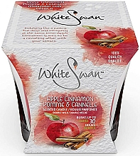 Düfte, Parfümerie und Kosmetik Duftkerze im Glas Apple Cinnamon - White Swan Apple Cinnamon