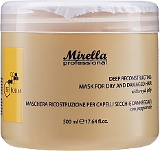 Düfte, Parfümerie und Kosmetik Maske für trockenes und geschädigtes Haar mit Gelée Royale - Mirella Hair Care Mask