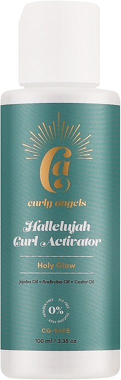 Aktivator für lockiges Haar - Curly Angels Hallelujah Curl Activator  — Bild N1