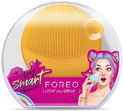 Foreo Luna Play Smart 2 Lemon Squeezy  - Gesichtsreinigungsbürste und Massagegerät  — Bild N2