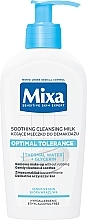 Düfte, Parfümerie und Kosmetik Reinigungsmilch zum Abschminken - Mixa Optimal Tolerance Cleansing Milk