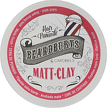 Düfte, Parfümerie und Kosmetik Haarton mit Matteffekt Extra starker Halt - Beardburys Matt-Clay Carobels