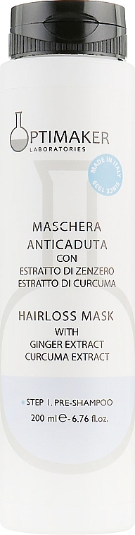 Maske gegen Haarausfall - Optima Maschera Anticaduta — Bild N1