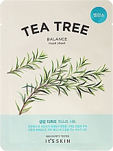 Düfte, Parfümerie und Kosmetik Pflegende Tuchmaske mit Teebaumextrakt - It's Skin The Fresh Mask Sheet Tea Tree