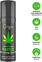 Orgasmusgel mit Cannabisöl - Orgie Hemp! Intense Orgasm Intimate Gel — Bild N3