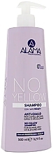 Anti-Gelb-Shampoo für blondes Haar - Alama No Yellow Shampoo — Bild N1