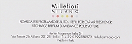 Nachfüller für Auto-Lufterfrischer Orangen-Tee - Millefiori Milano Icon Refill Orange Tea — Bild N1