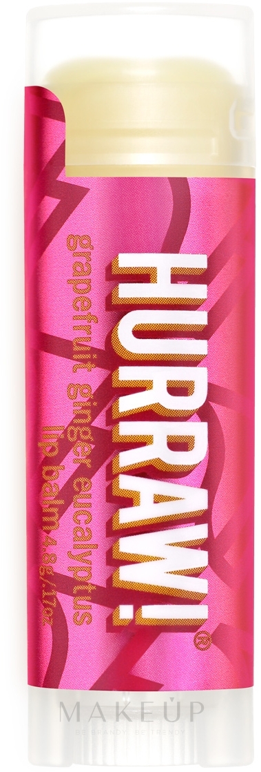 Lippenbalsam mit Grapefruitöl - Hurraw! Grapefruit Lip Balm — Bild 4.8 g