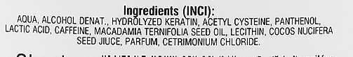 Regenerierender Leave-in Conditioner mit Macadamia, Kokosmilch, Koffein und Keratin - Bione Cosmetics Macadamia + Coco Milk — Bild N3