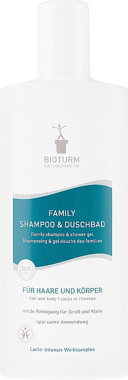 Shampoo und Duschgel für Haare und Körper - Bioturm Family Shampoo & Shower Gel Nr.20 — Bild N1