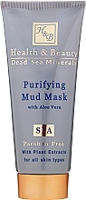 Reinigende Anti-Aging Schlammmaske für das Gesicht mit Aloe Vera - Health and Beauty Purifying Mud Mask — Foto N1