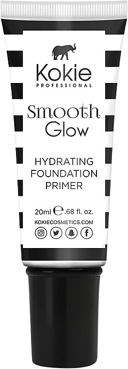 Gesichtsprimer - Kokie Professional Smooth Glow Foundation Primer Translucent — Bild N1