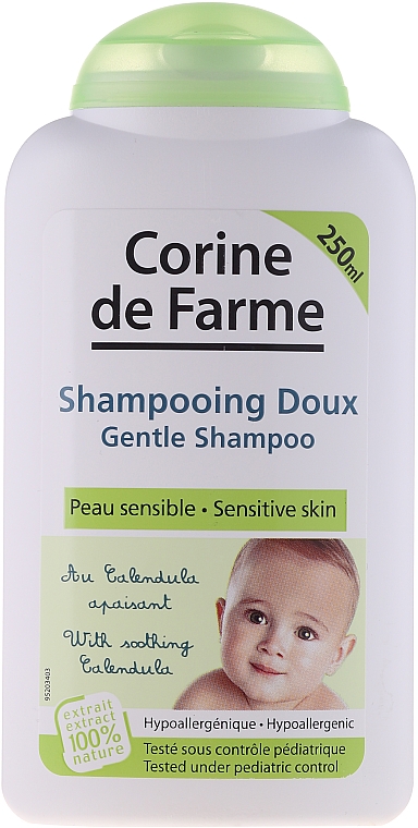 Sanftes beruhigendes Shampoo mit Ringelblume für Babys - Corine de Farme Shampoo