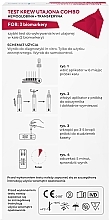 Test zum Nachweis von verstecktem Blut in den Fäkalien Combo, Hämoglobin + Transferrin - Diather Diagnostics & Therapy	 — Bild N2