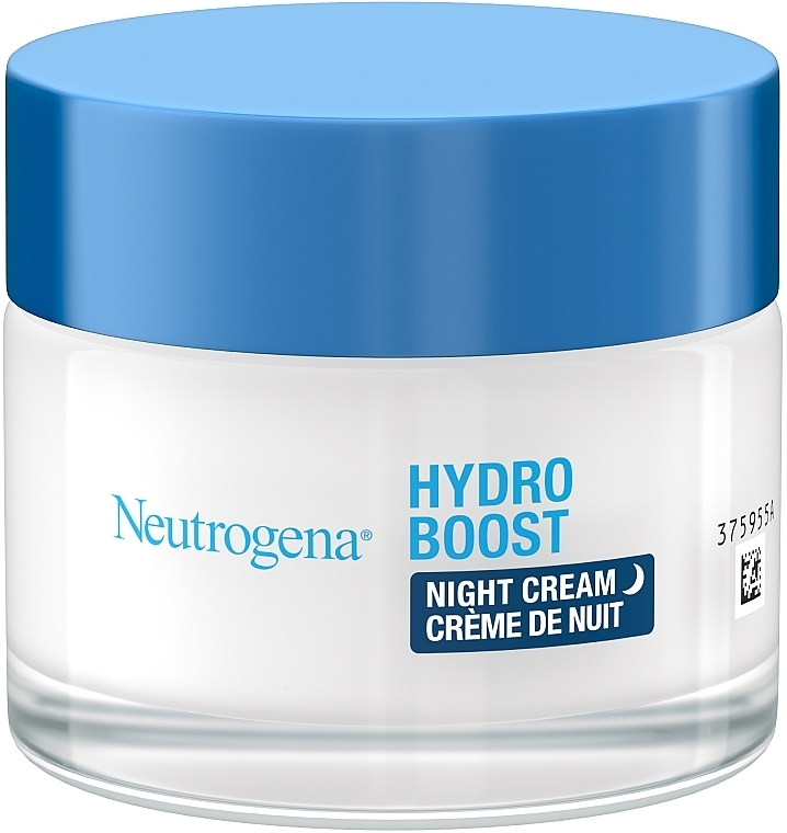 Feuchtigkeitsspendende Nachtcreme für das Gesicht mit Hyaluronsäure und pflanzlicher Trehalose - Neutrogena Hydro Boost Sleeping Cream — Bild N1