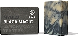 Düfte, Parfümerie und Kosmetik Seife mit Teebaum- und Zitronengrasduft  - Two Cosmetics Black Magic Solid Soap