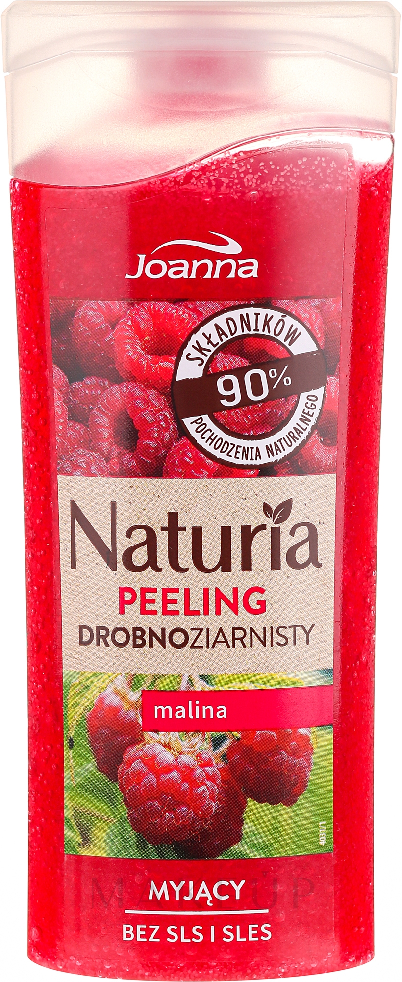 Duschpeeling mit Himbeerduft - Joanna Naturia Peeling — Foto 100 g