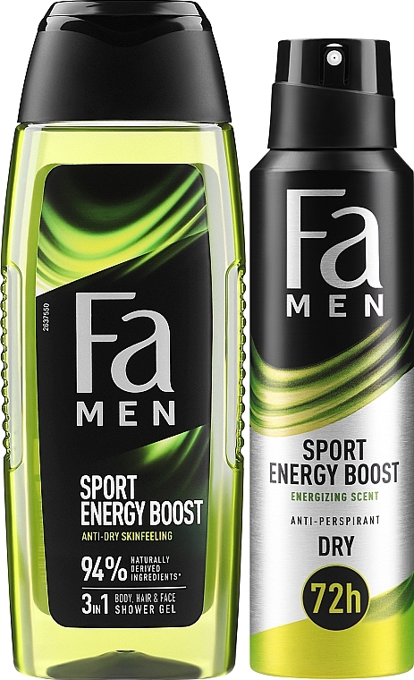 Set - Fa Men Sport Energy Boost  — Bild N2