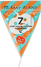 Maske mit Kürbisextrakt für die Nacht - May Island 7 Days Secret Healing Pumpkin Sleeping Pack — Bild N1