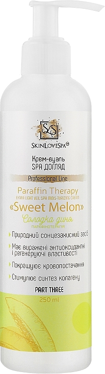 Creme Sweet Melon - SkinLoveSpa Paraffin Therapy — Bild N1