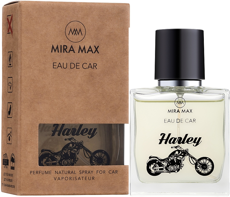 Auto-Lufterfrischer - Mira Max Eau De Car Harley Perfume Natural Spray For Car Vaporisateur — Bild N1